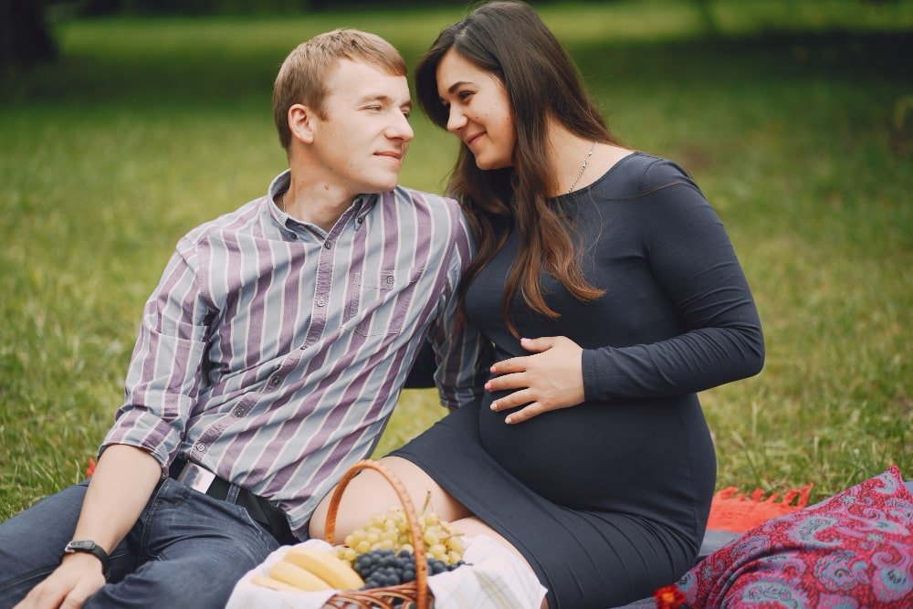 Calvin Klein Maternity Shoot