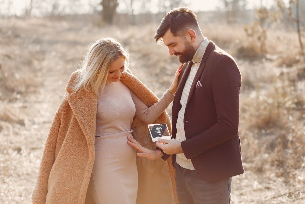 Calvin Klein Maternity Shoot